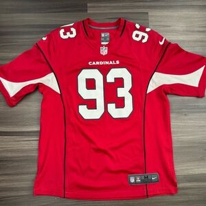 Nike Arizona Cardinals Calais Campbell #93 NFL On Field Game Jersey Men’s Medium